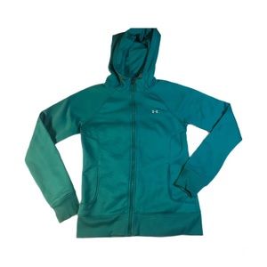 Under Armor Women’s Jacket Blue Zip Up | Size - Small
